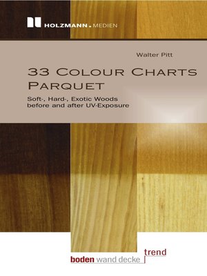 cover image of 33 Colour Charts Parquet